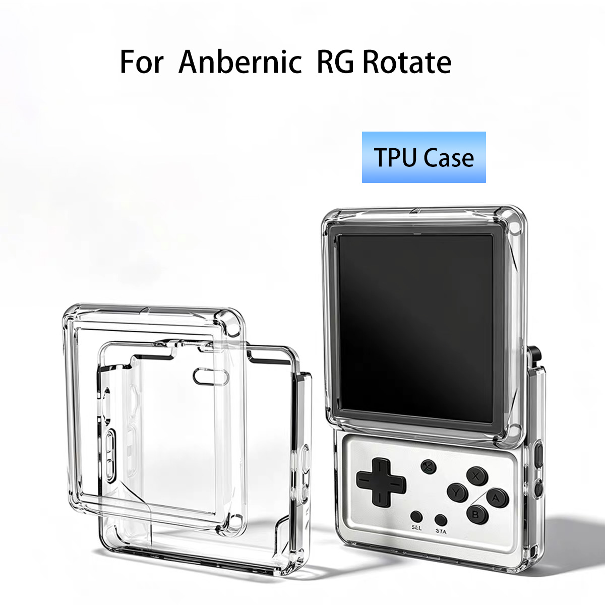 Gaming Console Anbernic - Прозрачный мягкий силиконовый защитный чехол для