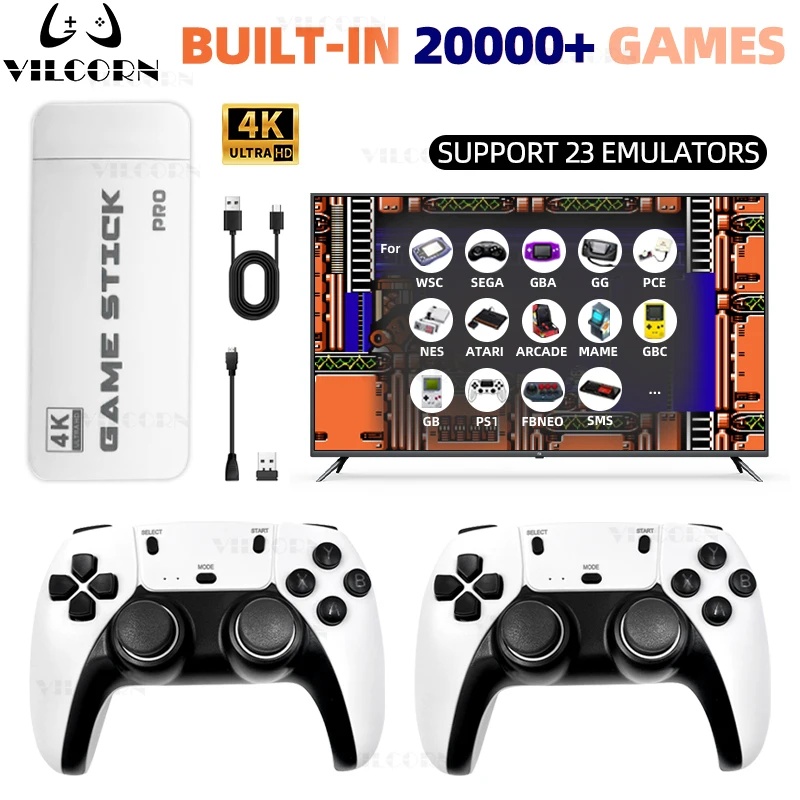 Gaming Console Gs5 - Игровая консоль VILCORN 4K HD Game