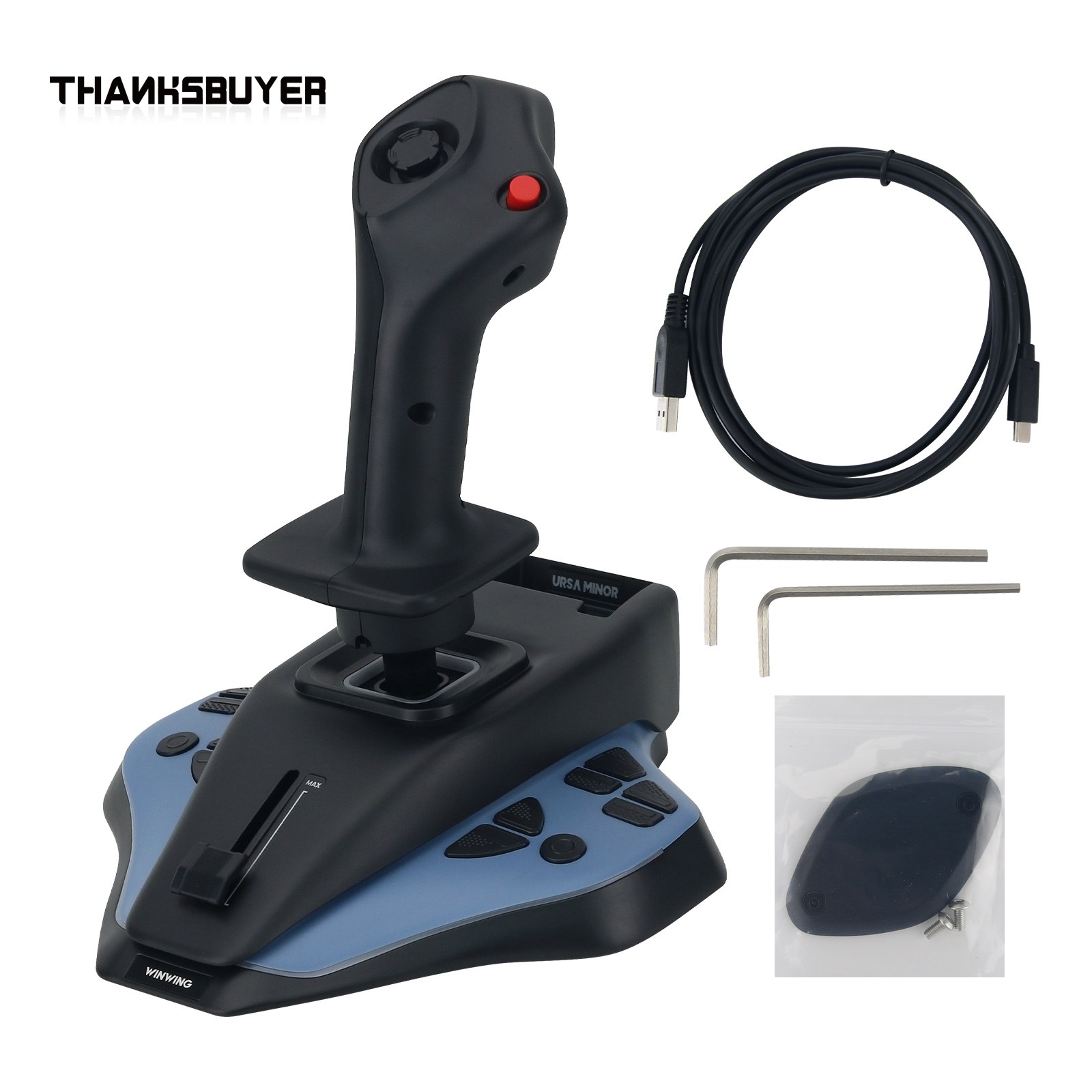 Flight Joystick Sim - Simplayer URSA MINOR Airline Joystick R