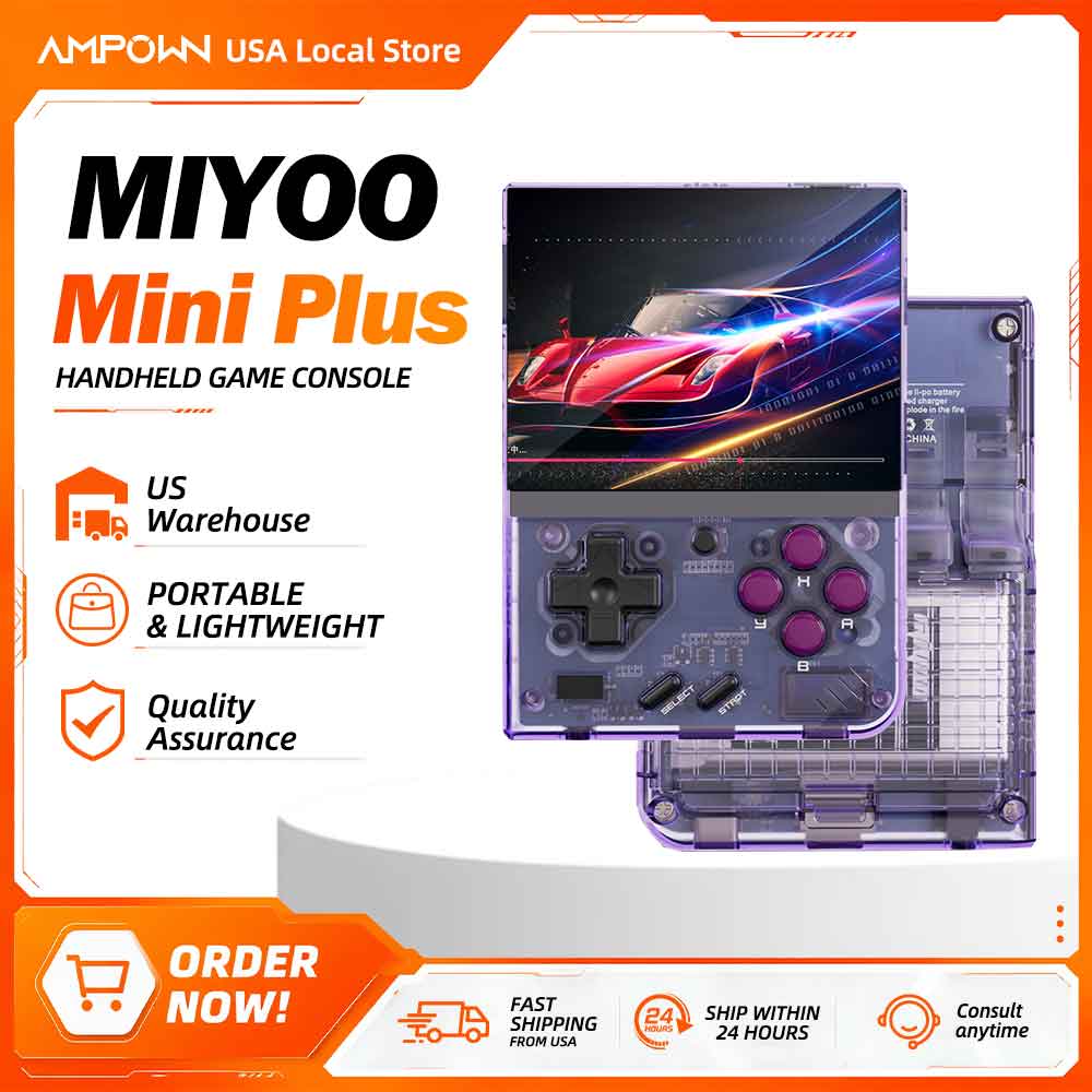 Gaming Console Kids - Портативная игровая консоль Miyoo Mini+ Retro