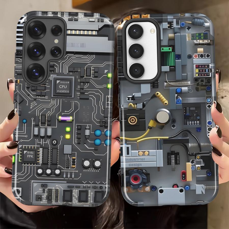 Gaming Console In Phone - Фиолетовый мягкий чехол-накладка для игровой консоли