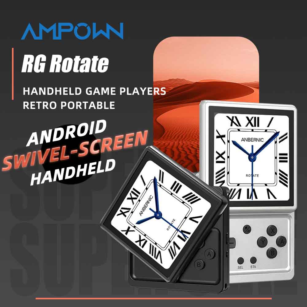 Gaming Console 5 Year Old - Портативная игровая консоль ANBERNIC RG Rotate