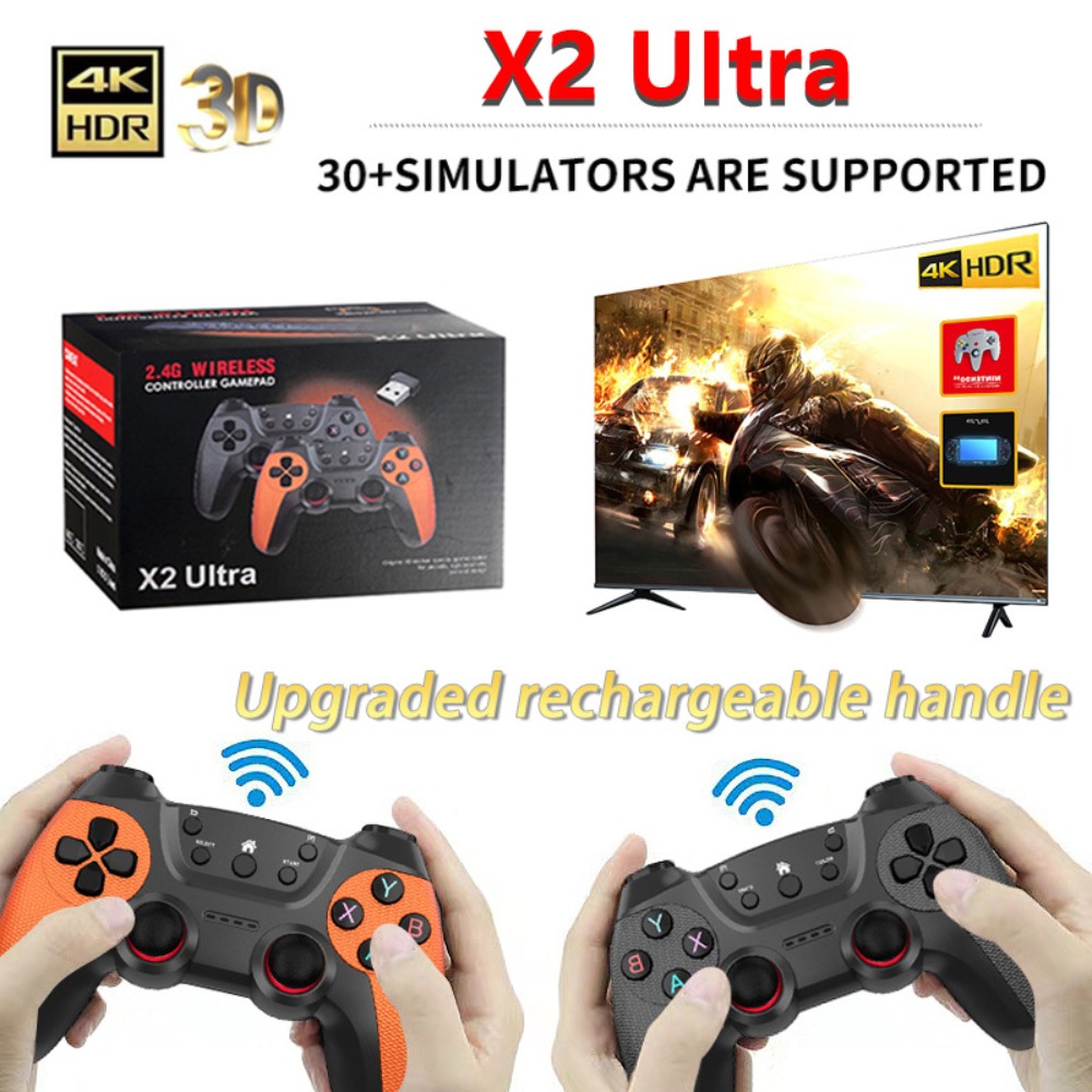 Gaming Console Gs5 - Игровая приставка X2 Ultra Retro 4K,