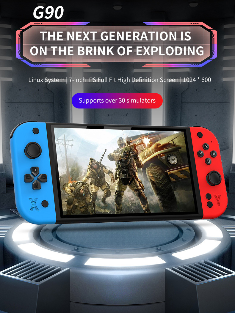 Портативная игровая консоль G9 – обзор и цена Gaming Console G90