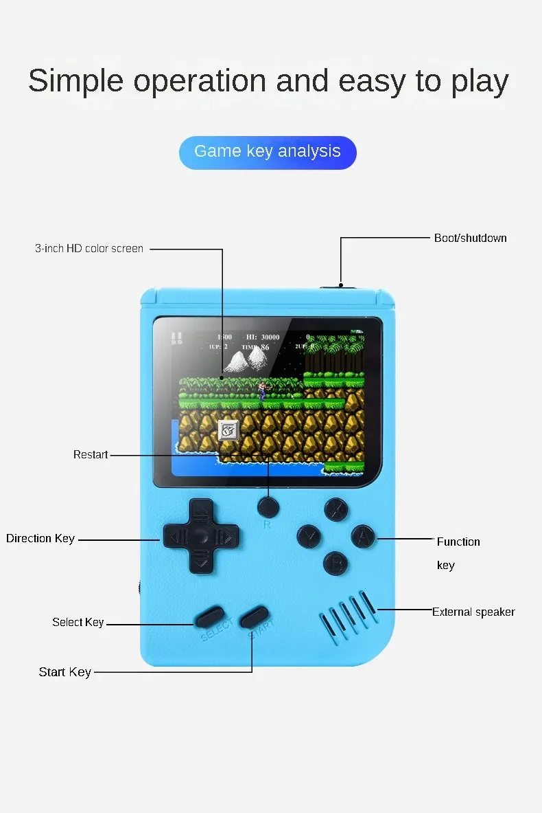 Портативная игровая консоль с  – обзор и цена Gaming Console Kids
