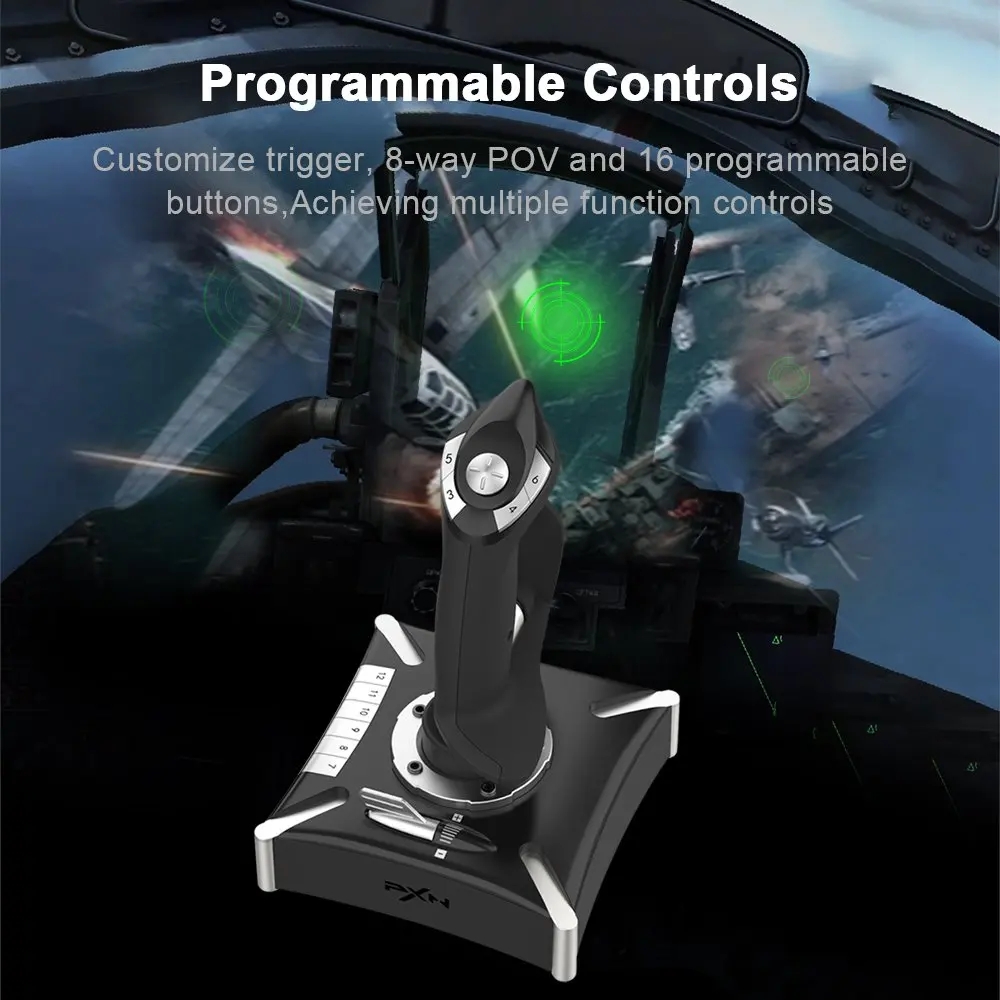 Джойстик для ПК/настольного ко – обзор и цена Flight Joystick Sim