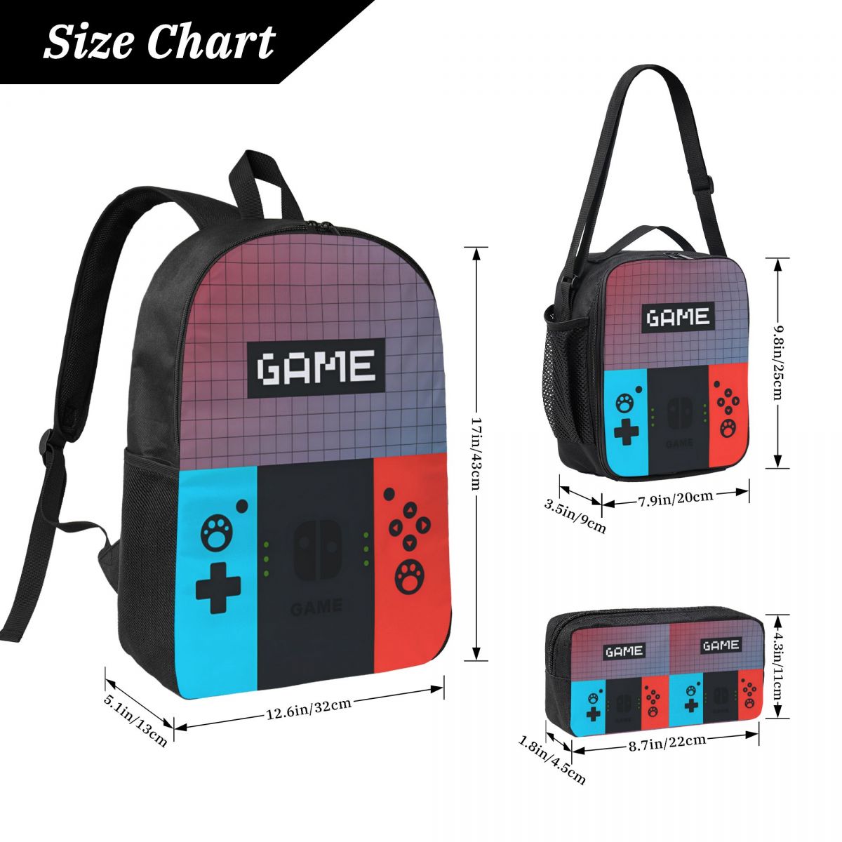 3pecs/set Рюкзак для игровой к – обзор и цена Gaming Console In 90S