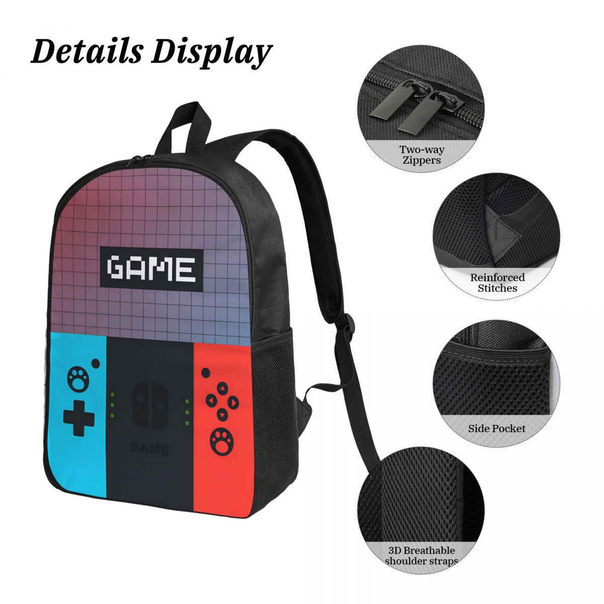 3pecs/set Рюкзак для игровой к – обзор и цена Gaming Console In 90S