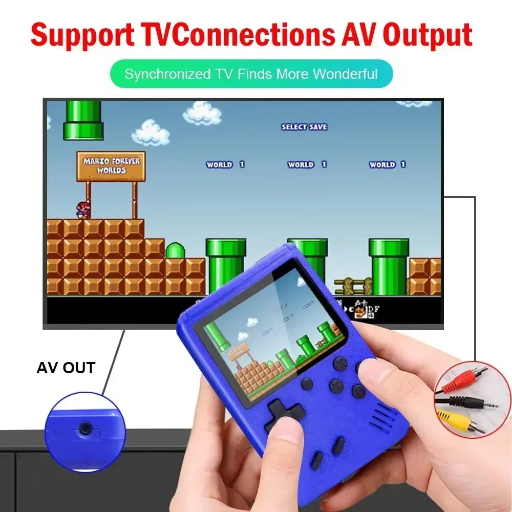 Ретро портативная мини-игровая – обзор и цена Gaming Console Kids