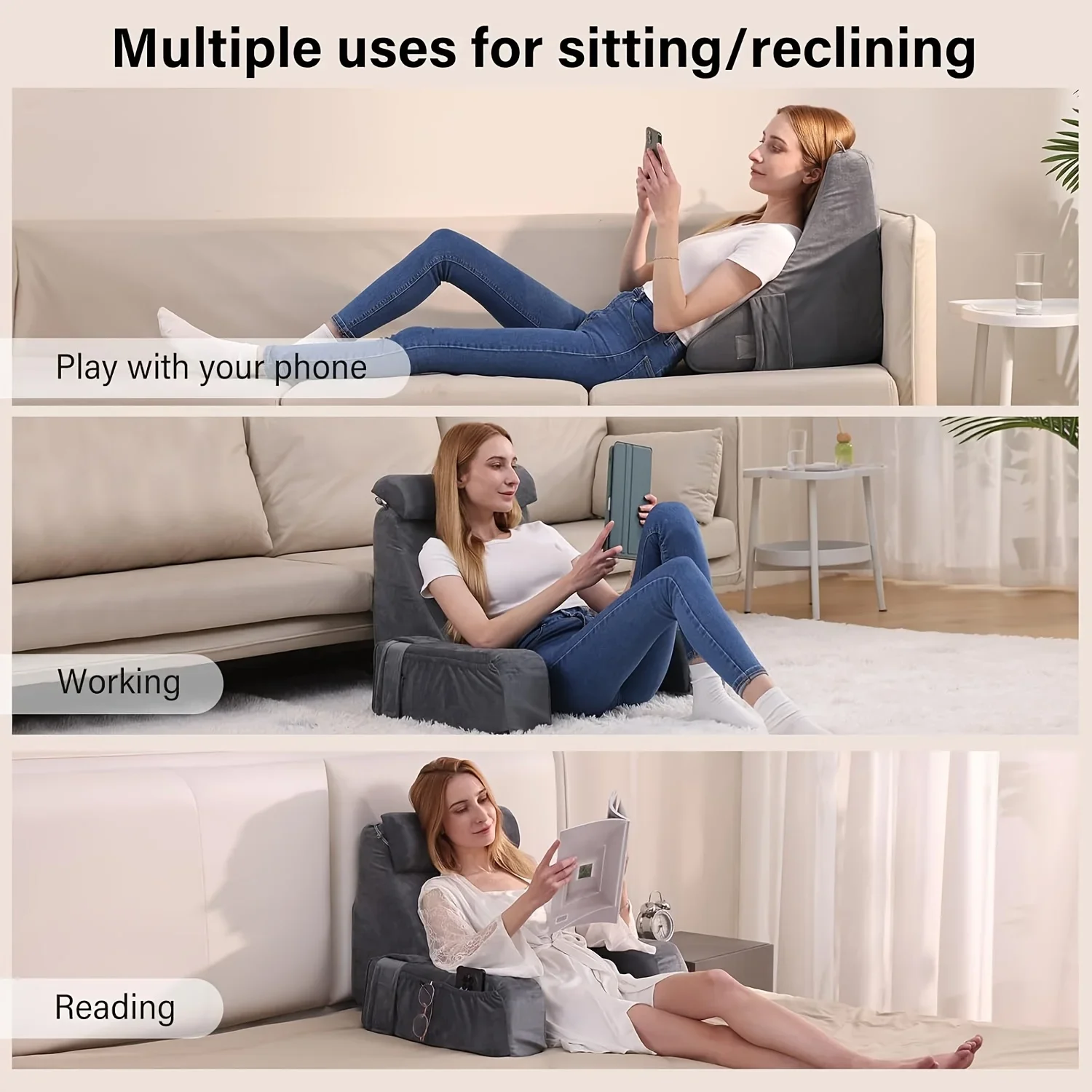 Подушка для чтения из пены с э – обзор и цена Gaming Chair Cushion
